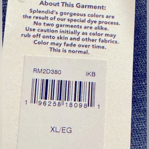 Splendid NWT Sz XL Blue Maxi Tank Dress - Picture 8 of 8